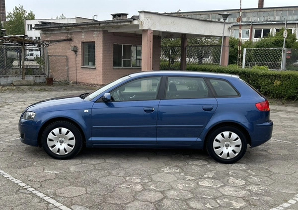 Audi A3 cena 22900 przebieg: 247000, rok produkcji 2008 z Ziębice małe 29